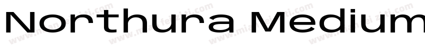 Northura Medium Ultra Expanded字体转换